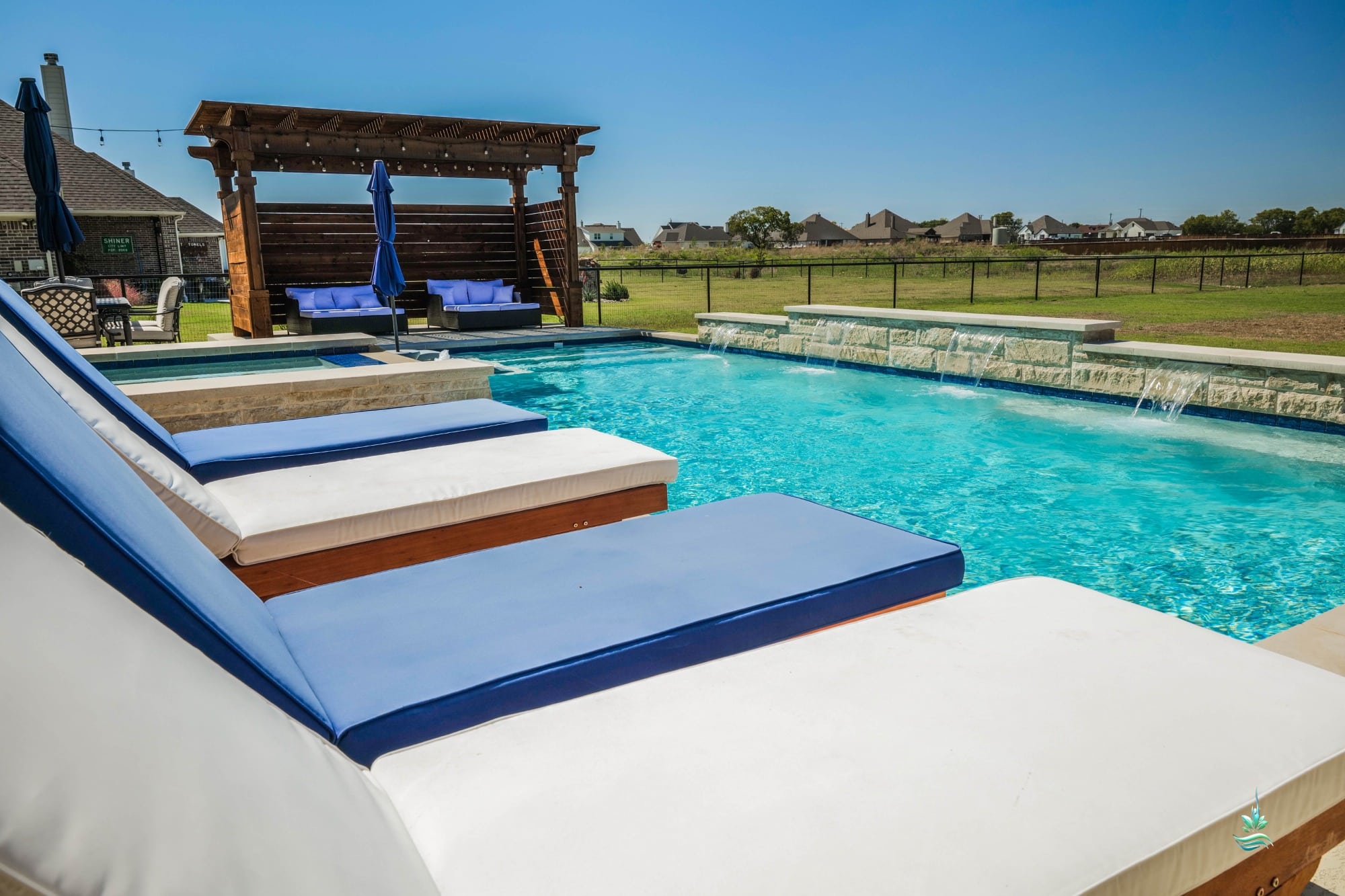 Blue Sky Swimming Pool