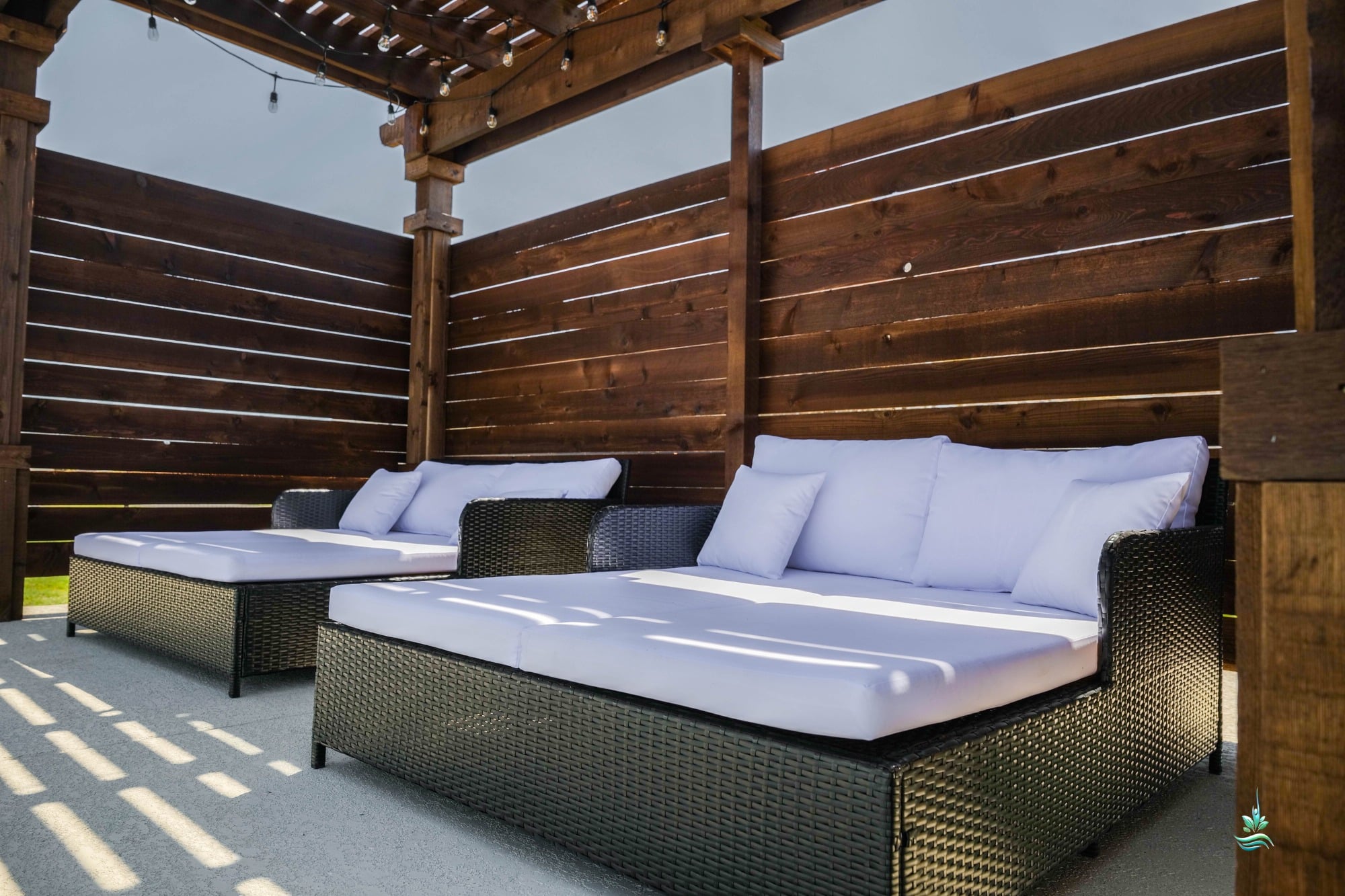 Pool Cabana Privacy